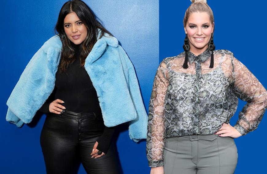 Curvy Model Denise Bidot (l.) und Angelina Kirsch (r.) haben den Dreh raus, um ihre Kurven perfekt in Szene zu setzen. 