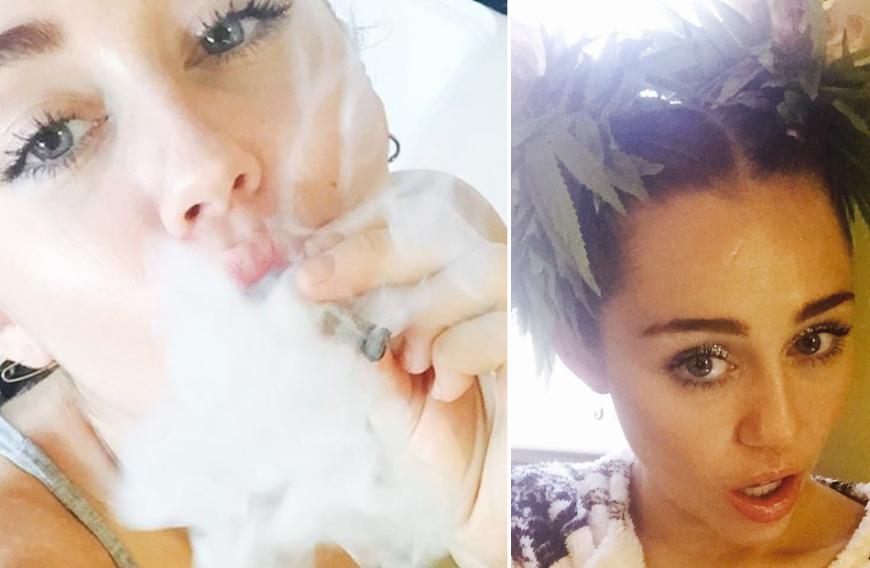 Auf ihren Social-Media-Kanälen zeigte sich die Blondine in den vergangenen Jahren als stolze Marihuana-Konsumentin.