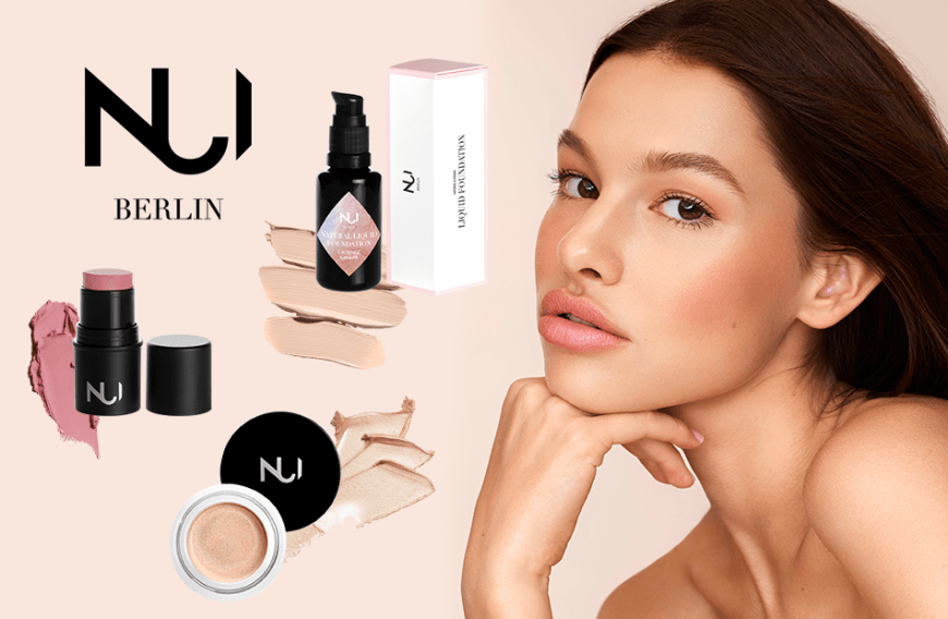 NUI Cosmetics bietet High Performance Make-Up in stylischen Farben und modernem Design zu fairen Preisen. Die Berliner Naturkosmetik-Marke verwendet seidige Texturen und milde Inhaltsstoffe, um deine natürliche Schönheit zu betonen und deine Haut gesund zu halten. Und das Beste: Alle Produkte sind 100% natürlich, vegan, glutenfrei und zu mindestens 70% aus biologischem Anbau. Die natürlichen Rohstoffe überzeugen mit höchster Qualität, wurden sorgfältig aufgrund ihrer Hautverträglichkeit und Leistungsfähigkeit ausgewählt und sind angereichert mit nährenden und pflegenden Komponenten. Zudem verzichtet die Brand auf künstliche Farbstoffe und synthetische Duftstoffe ebenso wie auf Parabene, Phthalate, Nanopartikel und Schwermetalle. NUI Cosmetics bedeutet qualitativ hochwertiges, stylisches und pflegendes Make-Up, welches deine Gesundheit, unseren Planeten und die Umwelt respektiert. Hier kannst du die Produkte shoppen.