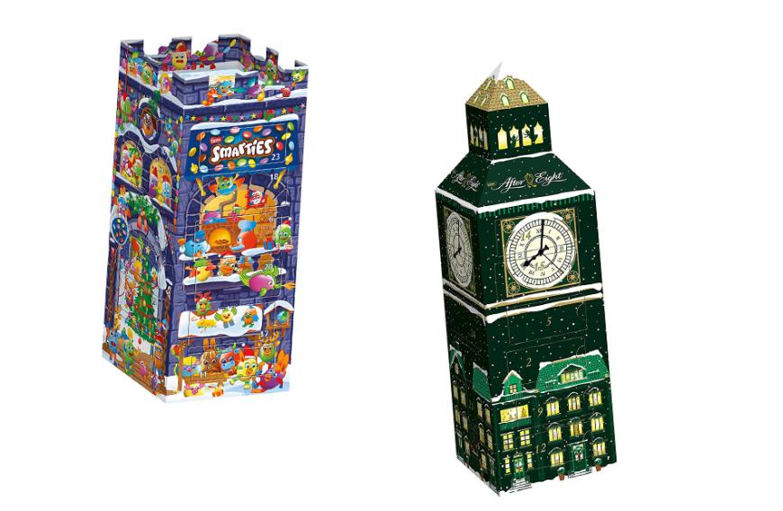Naschkatzen aufgepasst: Von Nestlé sind verschiedene Adventskalender reduziert! Ob der Smarties Kalender in Ritterburgen-Form oder der After Eight Kalender in Glockenturm-Optik – spare bis zu 15 Prozent auf ausgewählte Produkte.
1. Smarties