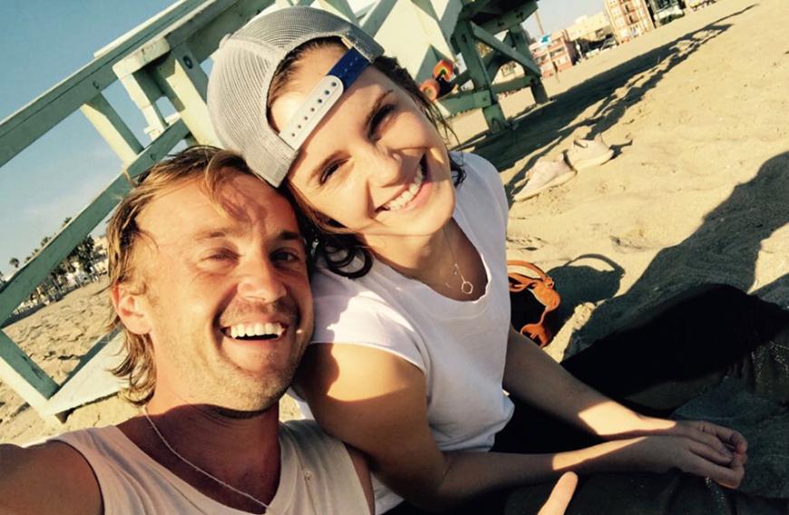 ... aber privat sind Tom und Emma unzertrennlich.