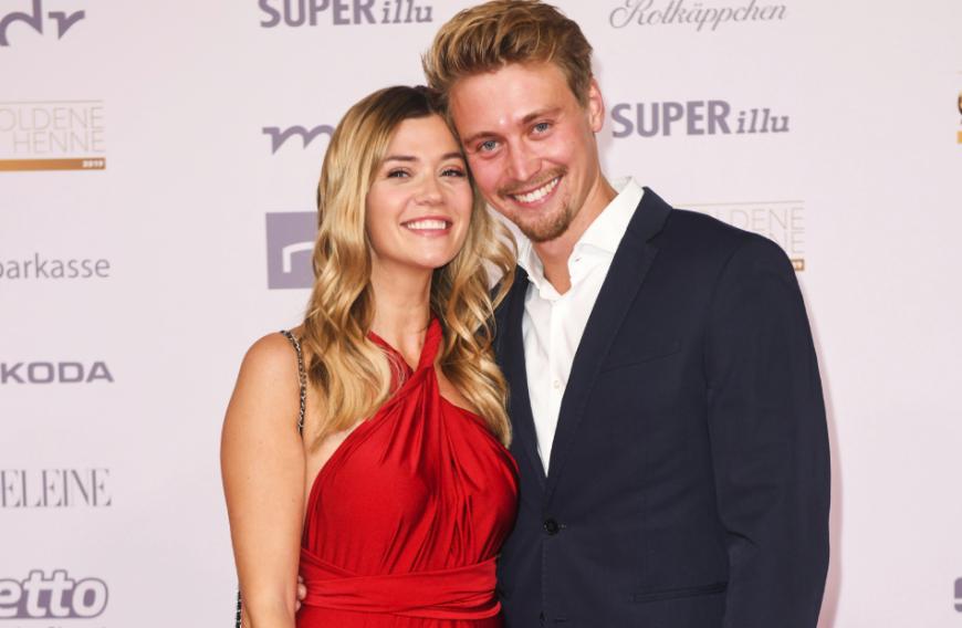 Die ehemalige Bachelorette und der Berliner sind seit Anfang des Jahres ein Paar.