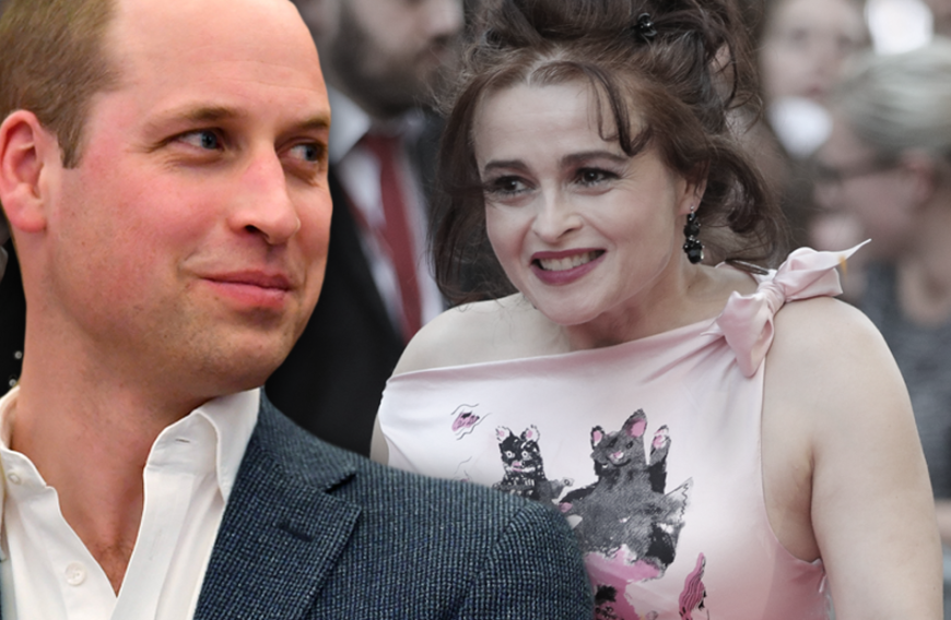 Helena Bonham Carter packt zudem über ein Treffen mit Prinz William aus, als beide zu tief ins Glas geschaut hatten. Angeblich habe sie ihm damals angeboten, Patenonkel ihrer Tochter zu werden.