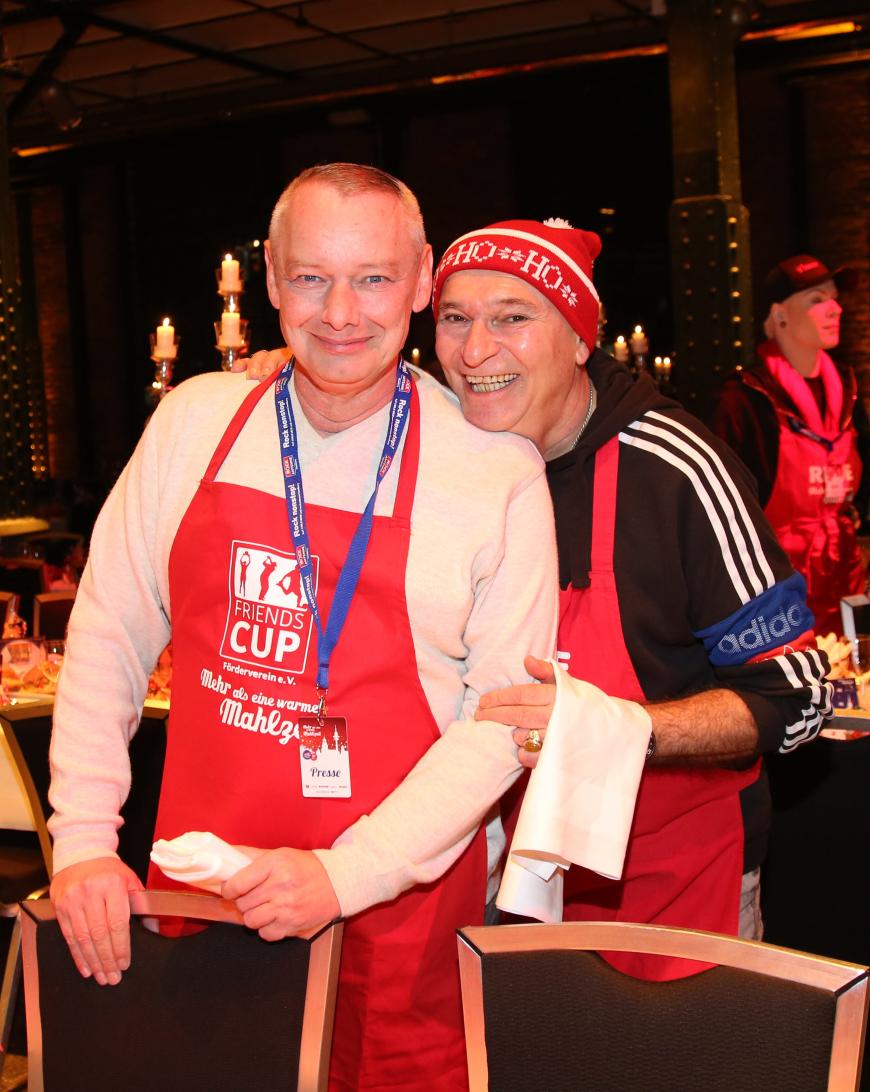Bei seinem letzten Auftritt auf dem Charity-Event
