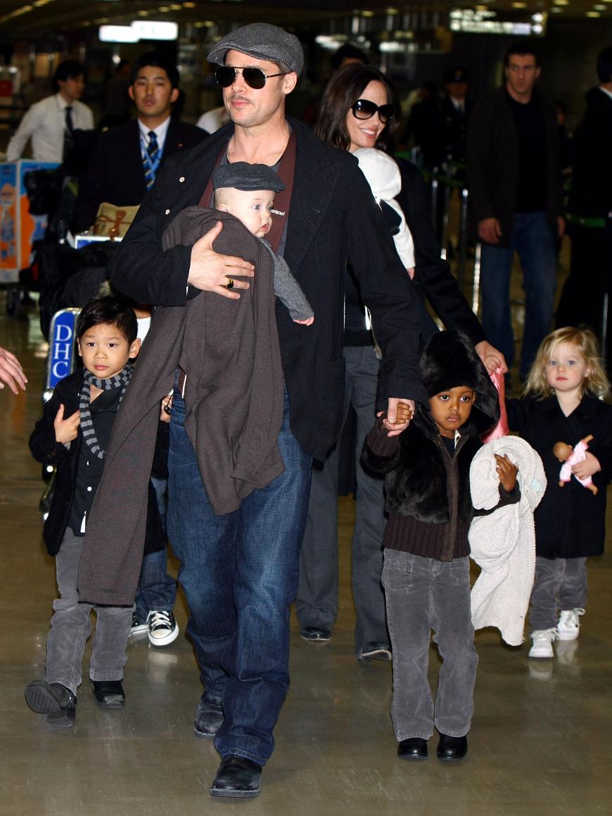 Das traute Familienglück mit Ex-Frau Angelina Jolie gehört der Vergangenheit an.