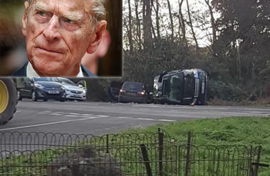 Im Januar war Prinz Philip in einen schweren Autounfall verwickelt.