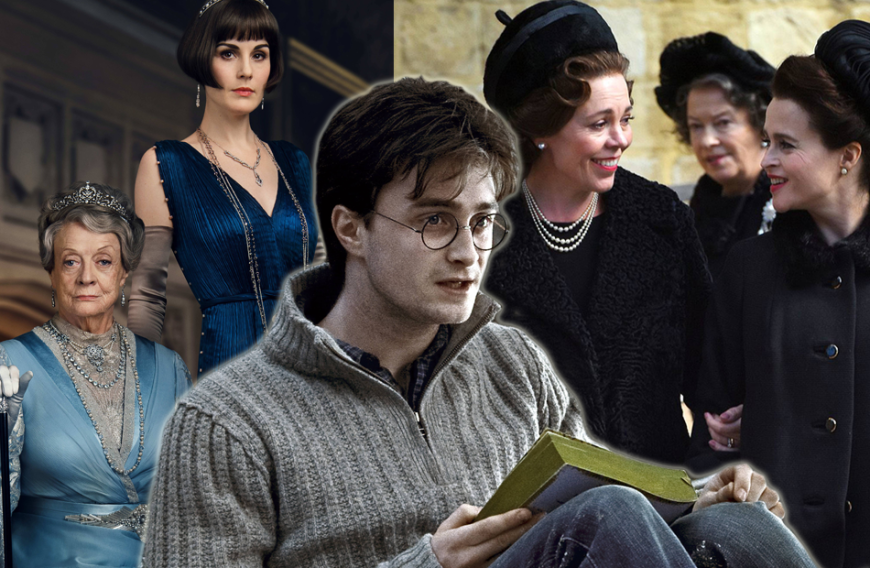 Einmal herrschaftlich wie Mary Crawley (2.v.l.) aus