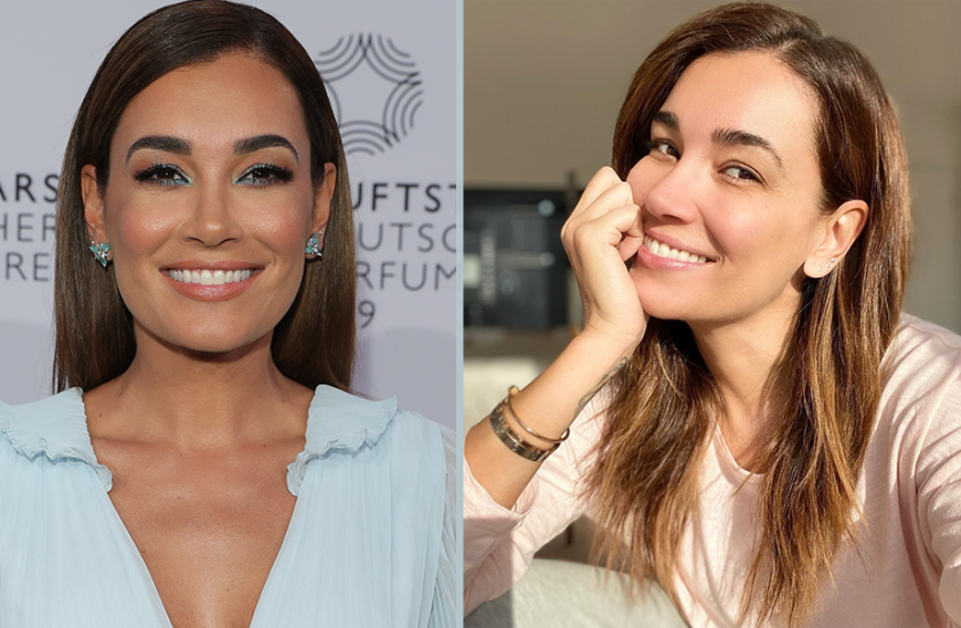 Wow! Was für eine Schönheit! Jana Ina Zarrella sieht ungeschminkt mindestens genauso schön aus! Das Model zeigt sich im Netz regelmäßig ohne Make-up und seine Fans sind begeistert.