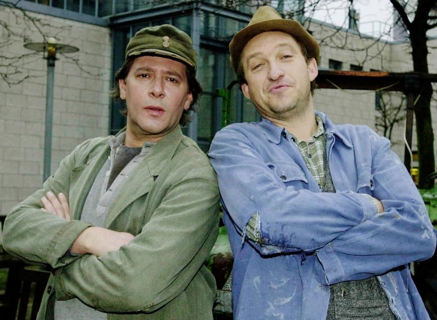 An der Seite von Peter Heinrich Brix war Jan Fedder über 20 Jahre in seiner Paraderolle Kurt Brakelmann in der beliebten NDR-Serie