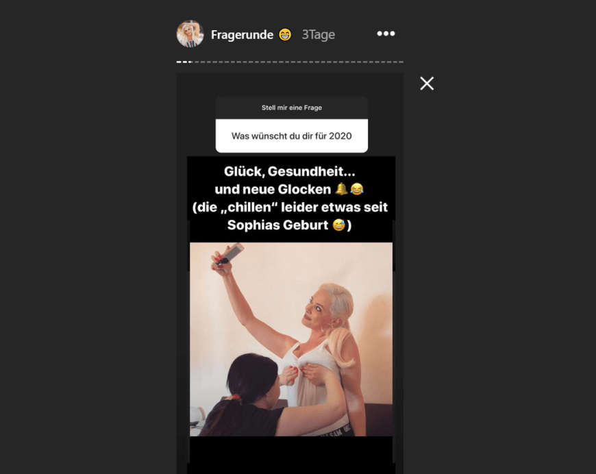 In ihrer Instagram-Story postete die Katze die Fragen der Fans und antwortete ganz ehrlich darauf.