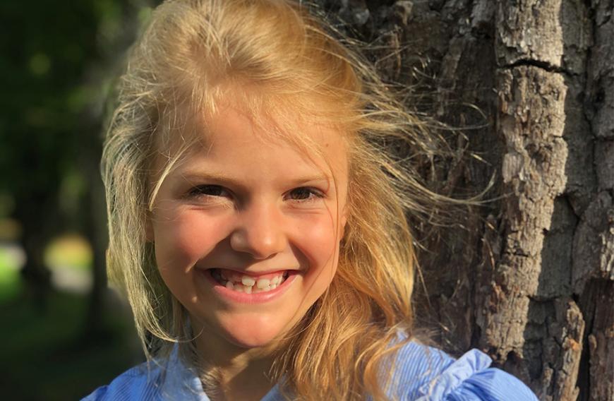 Die kleine Royal-Lady hat sich das Schienbein gebrochen.