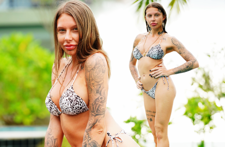 Die Ex-DSDS-Kandidatin genießt es, von anderen angeschaut zu werden und provoziert gerne mit ihrem Erscheinungsbild. Nackt vor den TV-Kameras zu sein, traue sie sich jedoch trotzdem nicht.