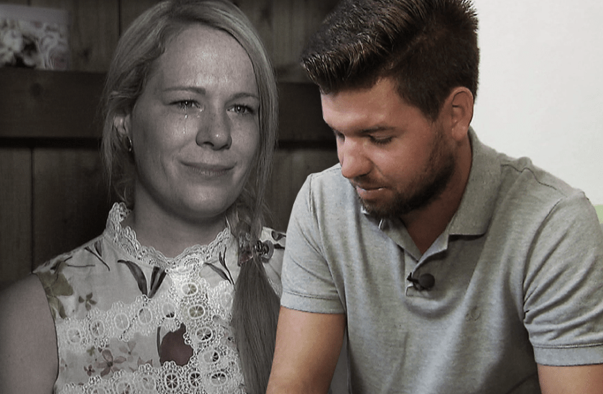 ... doch wenig später folgte das böse Erwachen: Der Landwirt hat die Blondine betrogen!