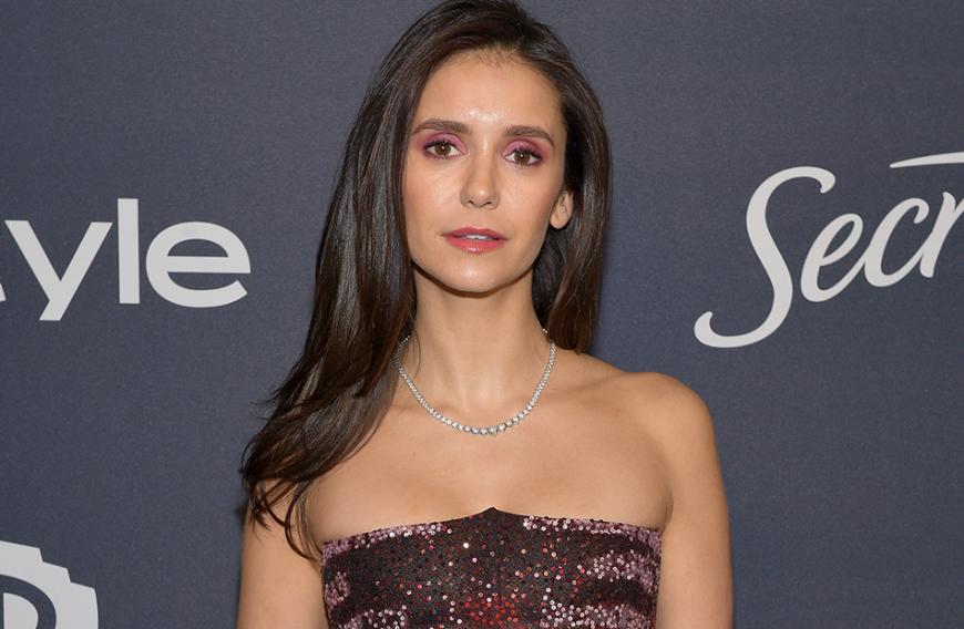 Nina Dobrev war ganz