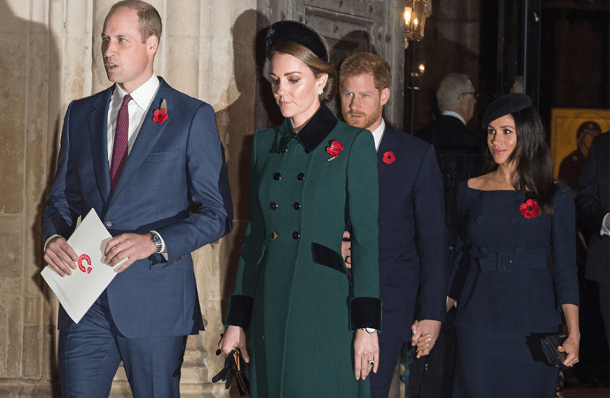 Hängt mit dem Entschluss, auszuwandern und sich aus der Öffentlichkeit zurückzuziehen etwa auch der Streit mit den Cambridges zusammen? Gerüchten zufolge ja.