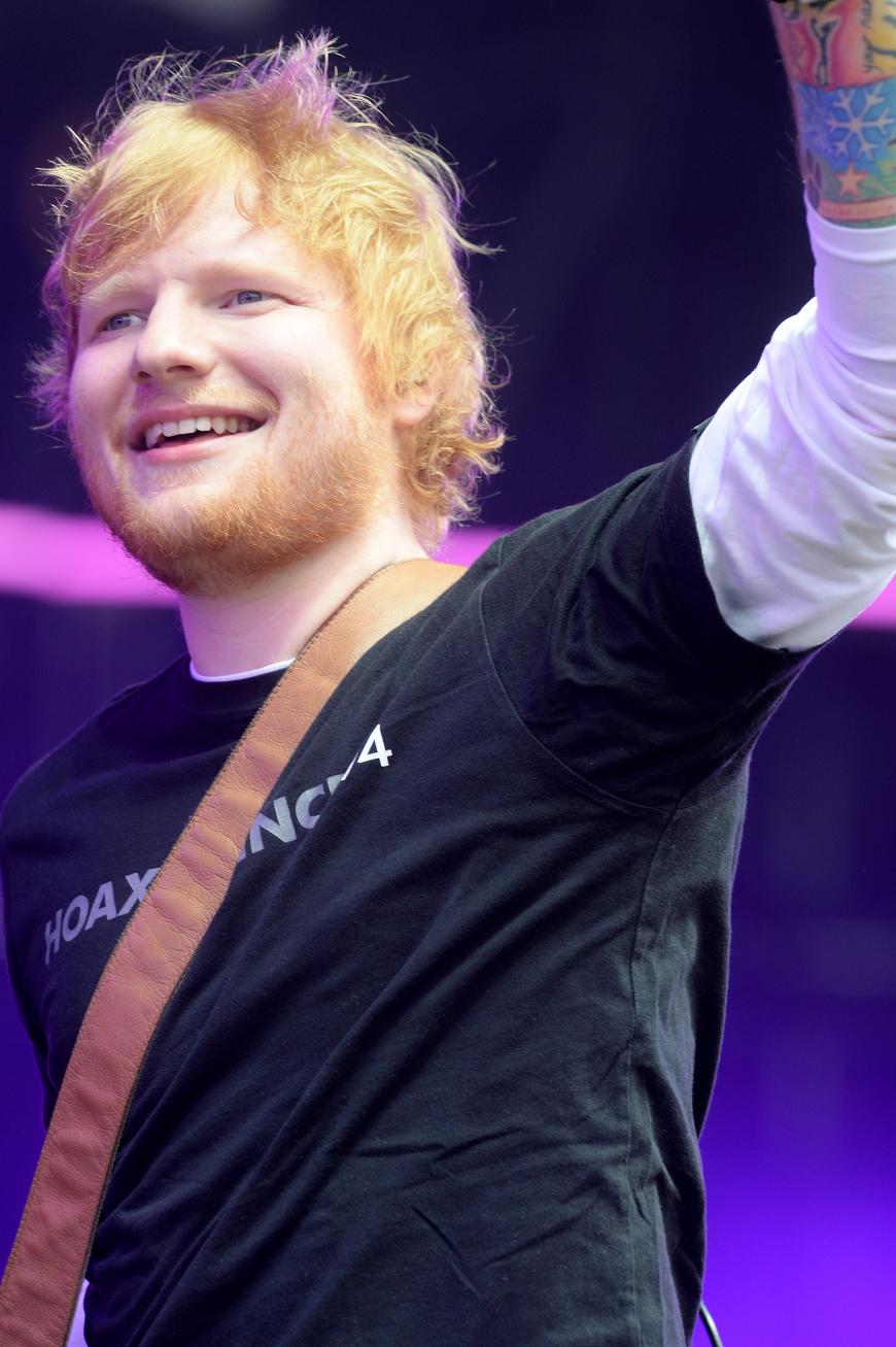 Ed Sheeran im Mai 2018.