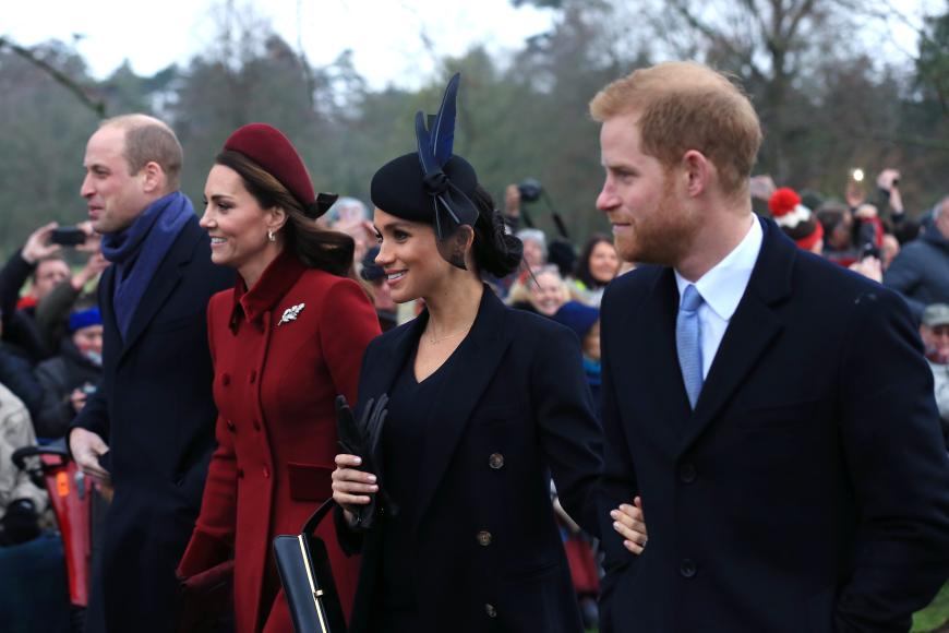 Die Zeiten, in denen er und seine Frau Kate mit Harry und Meghan als die