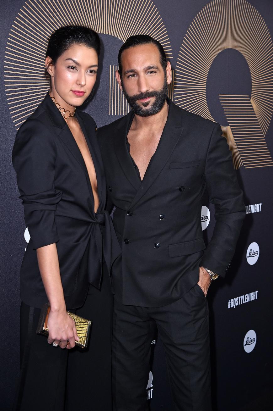 Das absolute Power-Paar: Model Rebecca Mir und Tänzer Massimo Sinato.