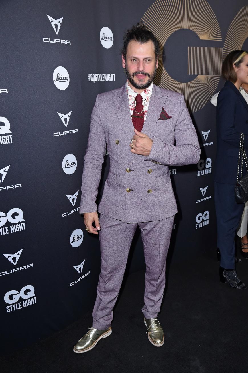 Wie immer topgestylt: Fashion-Experte Manuel Cortez.
