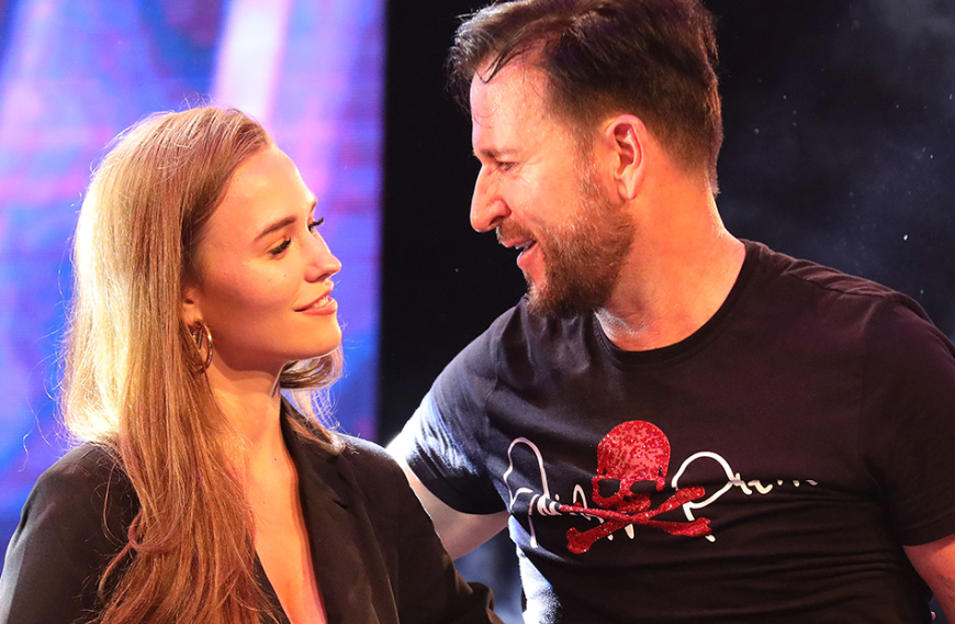 ... eine Anspielung auf Ex-Mann Michael Wendler? Freundin Laura ist bekanntermaßen 28 Jahre jünger.