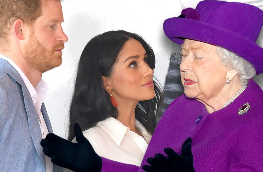 Die Queen hat den Sussexes offiziell ihren Segen für ihren Rücktritt und Umzug gegeben. Doch angeblich soll sie am Boden zerstört sein ...