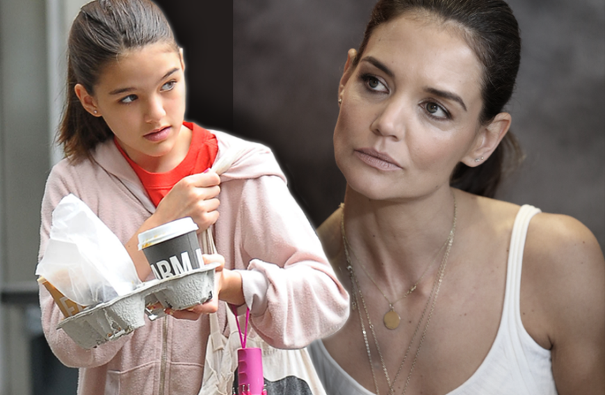 Sorge um Katie Holmes: US-Medienberichten zufolge soll die Schauspielerin immer dünner werden. Auch Tochter Suri (l.) sei in Sorge um ihre Mutter.