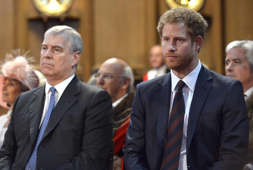 Onkel Prinz Andrew (l.) soll seinem Neffen dazu geraten haben, aus der royalen Familie auszutreten.