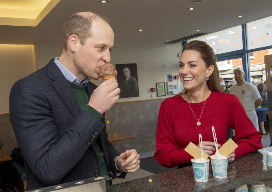 Sympathisch normal! Prinz William und Herzogin Kate besuchten während ihrer Wales-Reise Anfang 2020 gemeinsam