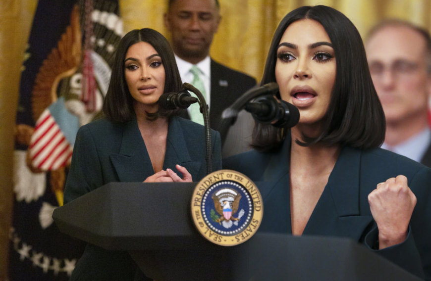 Kim Kardashian for President? Keine allzu abwegige Vorstellung.