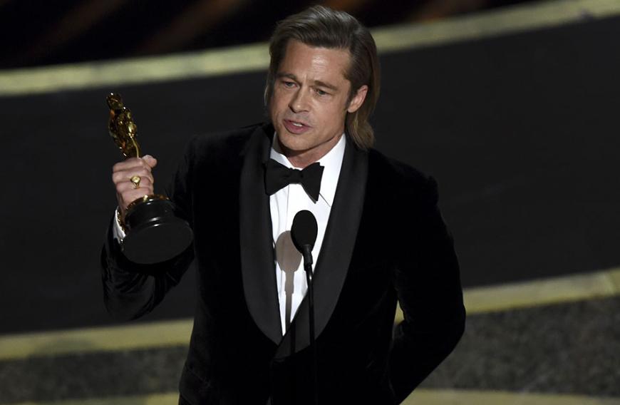 Brad Pitt zählte zu den Gewinnern bei der Oscarverleihung 2020.
