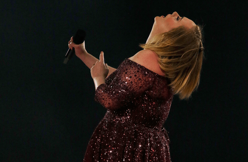 Sängerin Adele ist nicht mehr wiederzuerkennen.
