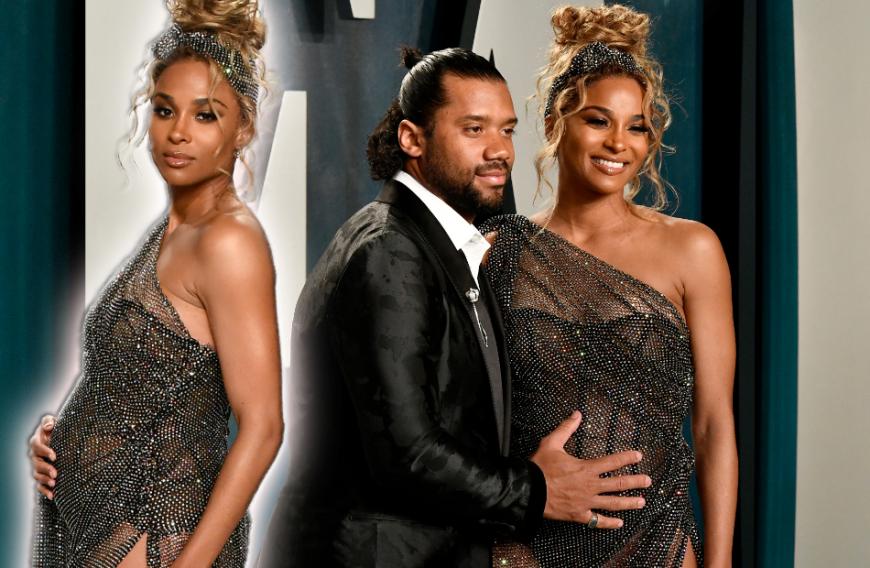 Wow, wow, wow! Von Ciaras Babybauch-Auftritt bei der Vanity Fair Party nach den 92. Oscars können wir einfach nicht genug bekommen! Die Sängerin setzte ihre kleine Kugel super sexy in einem transparenten Glitzerkleid in Szene. We love!