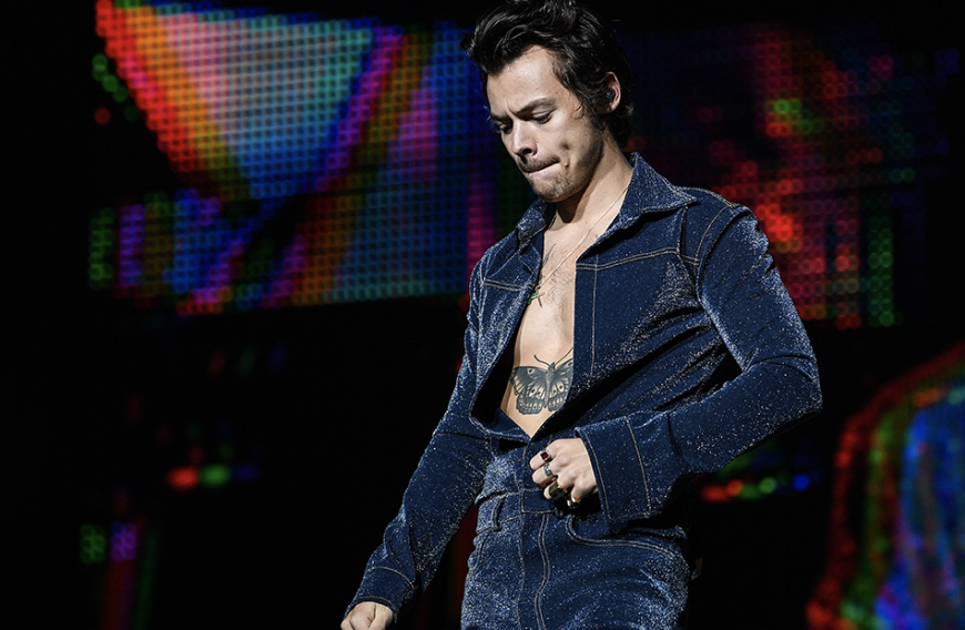 An Valentinstag wurde der Harry Styles Opfer eines Verbrechens.