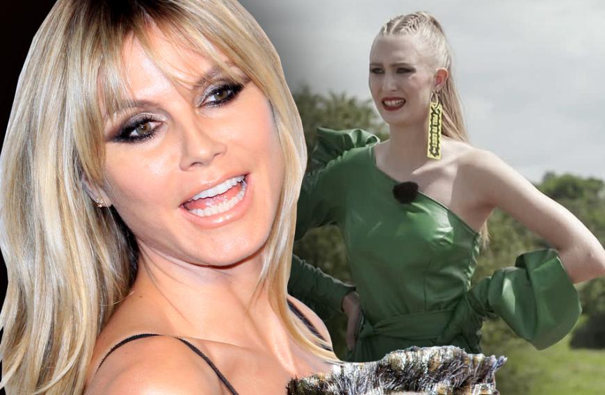 Heidi Klum lästert bei GNTM über ihre Kandidatin Laura ...