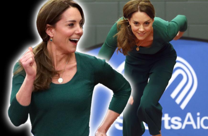 Bei einem Sportevent in London Ende Februar 2020 war Herzogin Kate die Motivation deutlich anzusehen - und ganz nebenbei sah die Dreifach-Mama in ihrem grünen Athleisure auch noch richtig super aus.