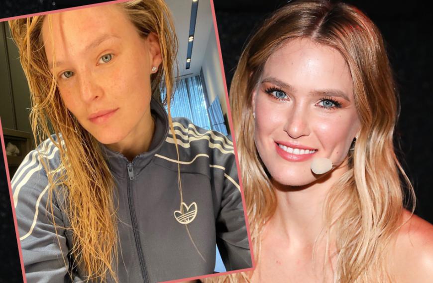 Ungewohnter Anblick: Topmodel Bar Refaeli kennen die Fans sonst nur top gestylt, doch ihren