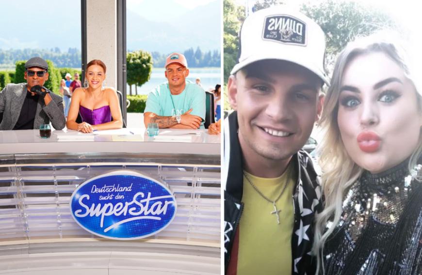 DSDS-Sensation: Ex-Kandidatin Aline Bachmann (r.) ist kaum wiederzuerkennen.
