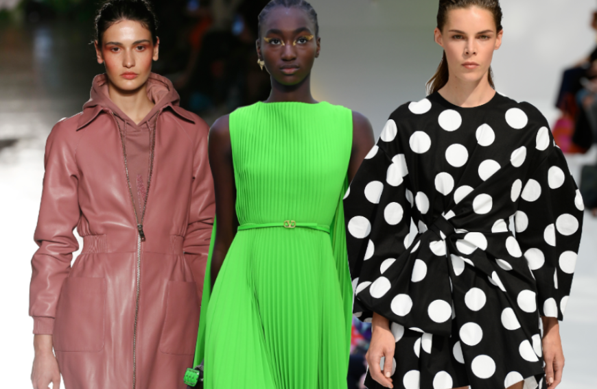 Ob buntes Leder, Neon-Looks oder Polka Dots – wir haben für jedes Alter den passenden Frühlingstrend gespotted.