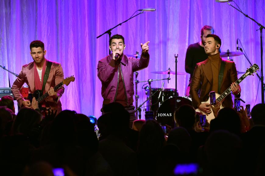 ... zu den Anfangszeiten der Jonas Brothers konnte Sophie Joes Band offenbar gar nicht leiden.