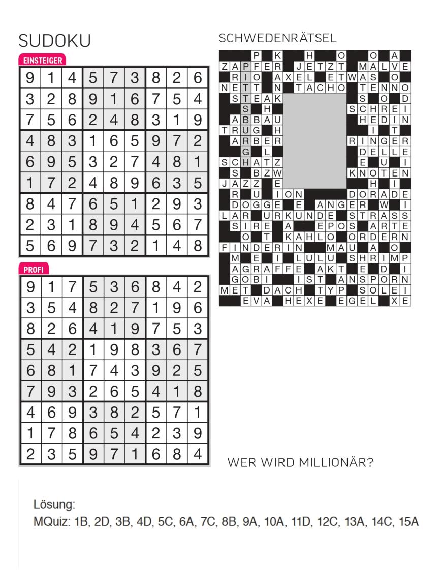 Sudoku- und Rätselauflösung - Bild 2