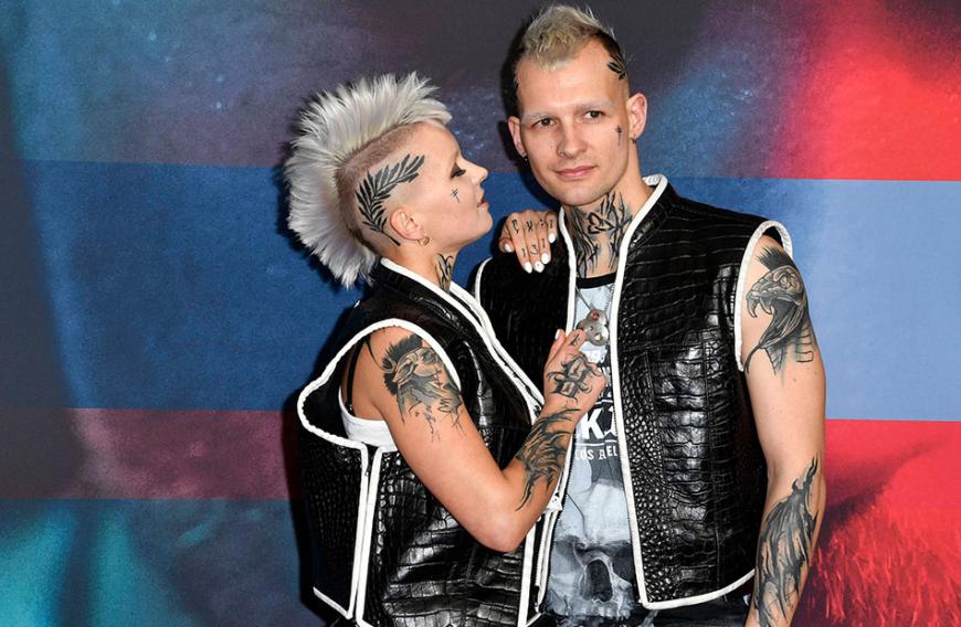 Ob die Tattoos echt sind?