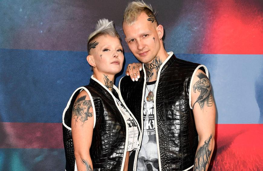 Zu seinem krassen Look hat sich Eric noch nicht geäußert.