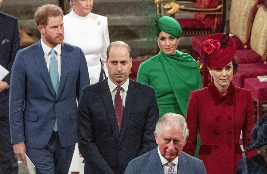 Die Stimmung beim Commonwealth-Day-Gottesdienst ist sichtlich angespannt. Nur Meghan versuchte die schlechte Laune wegzulächeln oder freut sie sich, dass dies ihr letzter königlicher Auftritt sein wird?