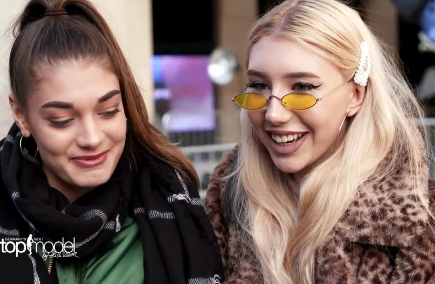 GNTM-2020-Kandidatinnen Anastasia (links) und Tamara: Wollen die Mädchen eigentlich viel lieber Influencerinnen werden?