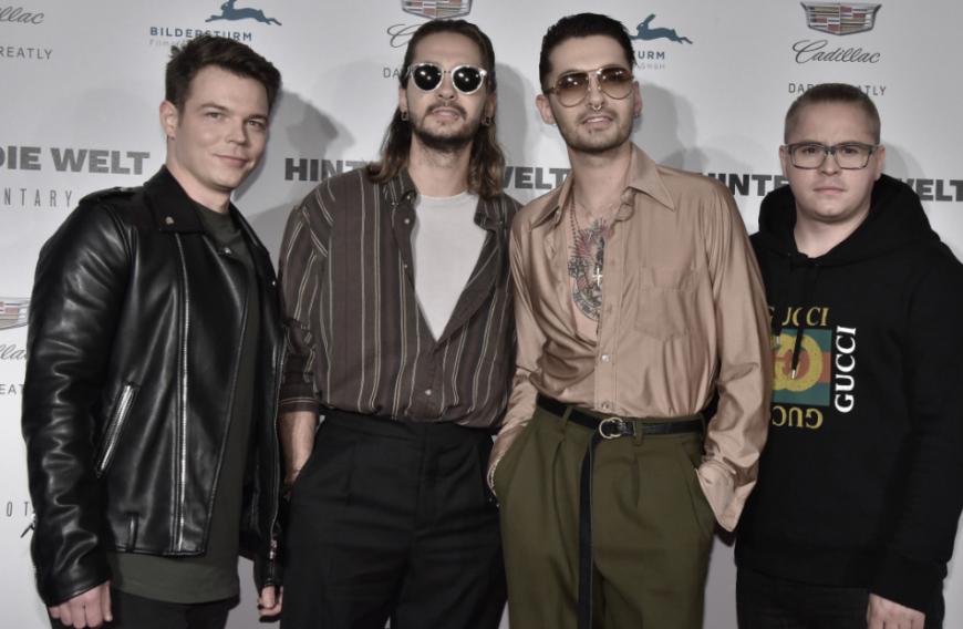 Die Band, bestehend aus Bill und Tom Kaulitz, Gustav Schäfer und Georg Listing (l.), muss seine Tour aufgrund des Coronavirus abbrechen.