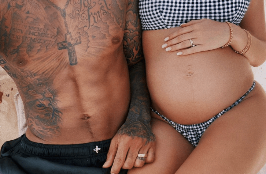 In ein paar Monaten sind die Harrisons zu viert, denn Baby Nr. 2 ist im Anmarsch.