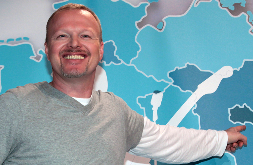... dass Stefan Raab das Faultier verkörpert.