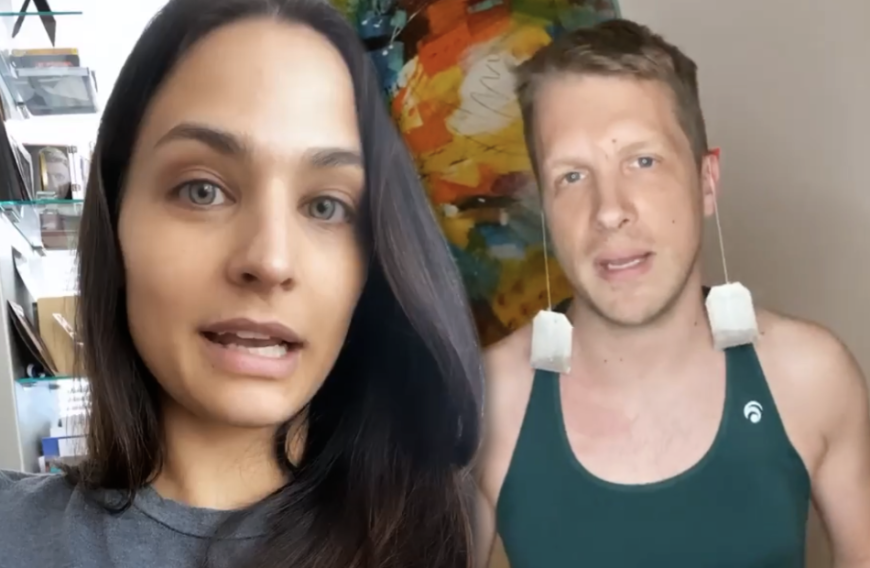 Amira Pocher distanzierte sich jetzt vom Influencer-Bashing ihres Ehemanns.