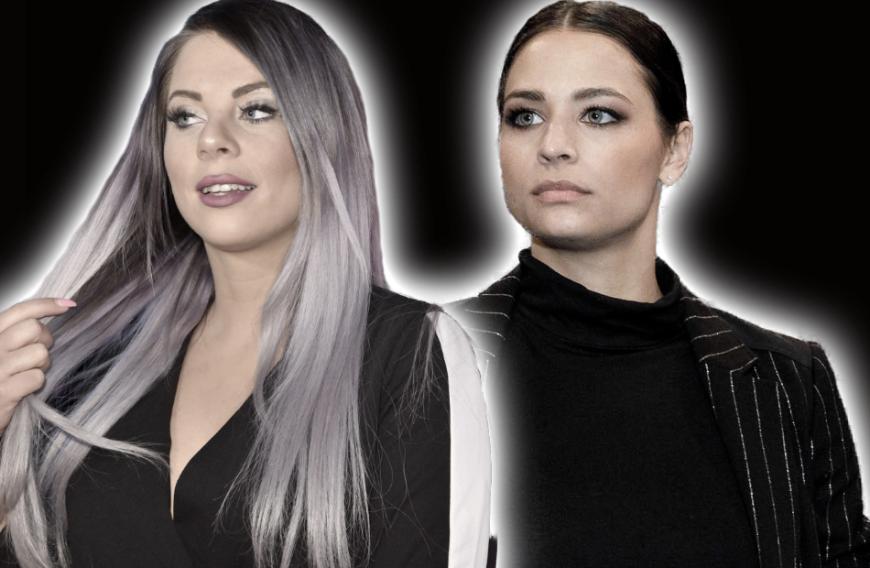 Weil Jenny Frankhauser (l.) nach Oli Pochers Wutreden im Netz mit Hass-Kommentaren zu kämpfen hat, übte sie jetzt scharfe Kritik an dem Comedian und an dessen Ehefrau Amira Pocher (r.).