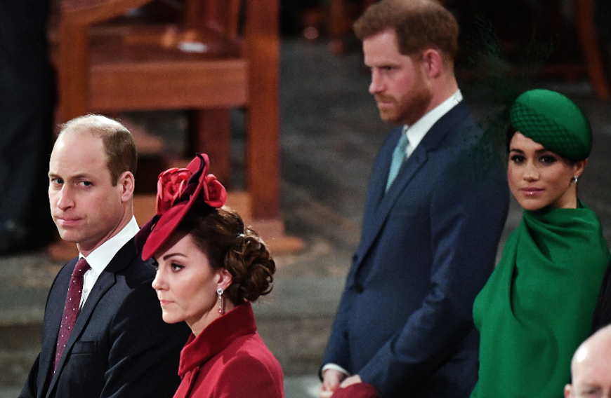 Die Stimmung zwischen den jungen Royals war am Commonwealth Day extrem angespannt.